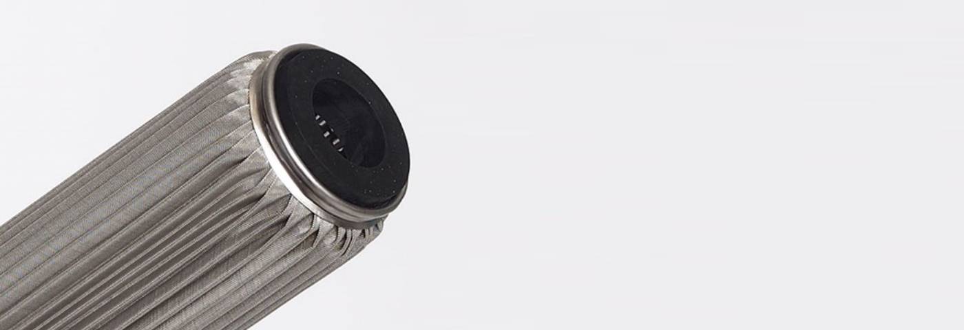 A pleated filter elements made of high quality raw materials