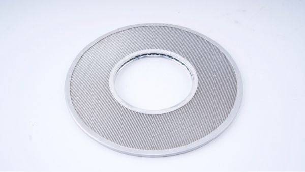 A ring shape extruder filter screen is displayed.